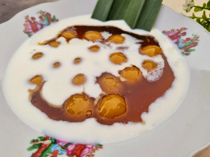Cara Mudah Membikin Resep Bubur candil ubi cilembu yang Sempurna Anti Ribet, Uenak Banget
