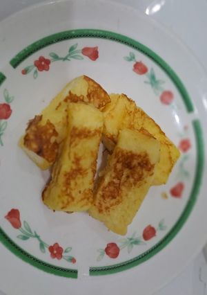 Foto resep Finger Food: Roti Tawar Panggang Telur Manis
