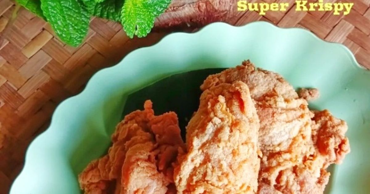Resep Ayam Goreng super krispy