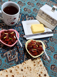 عکسی از دستور 🍀مربای به در زودپز🍀