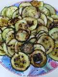 Zucchinis a la plancha