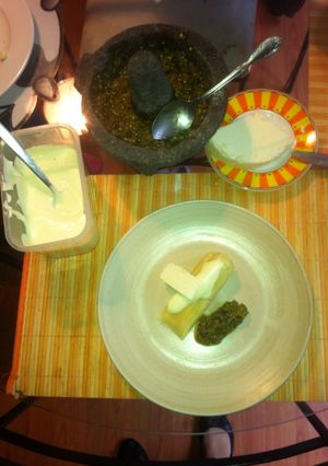 Una foto de Tamales de elote (no uchepos) estilo mi abuela
