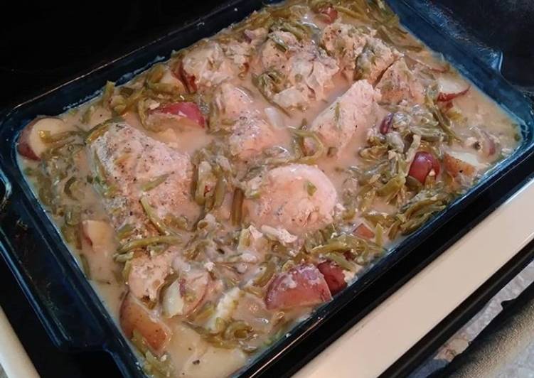Recipe of Perfect Creamy Baked Chicken