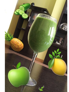 Una foto de Zumo antioxidante