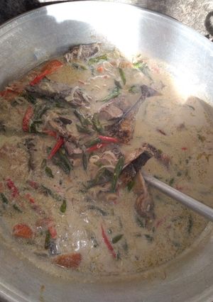 Foto resep Lemak Tongkol panggang