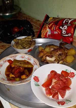 صورة لوصفة دجاج بالحمض
