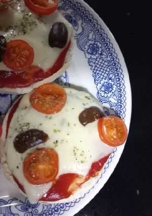 Una foto de Pizza en Hallullas