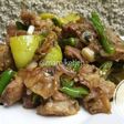 Tetelan sapi oseng cabe hijau