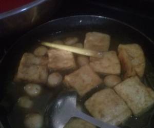 Masakan Unik Semur tahu telor puyuh Sedap