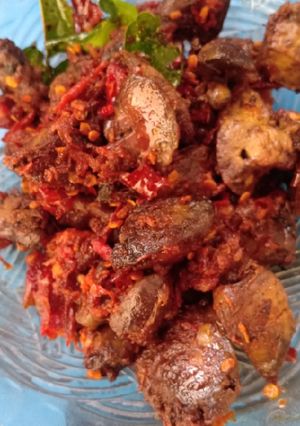 Foto resep Ati ayam sambal terasi