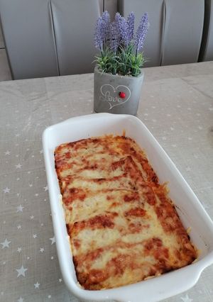 O poză a rețetei Cannelloni cu ricotta și spanac.