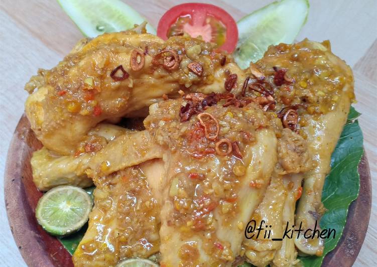 Resep Ayam Betutu khas Bali (No-MSG), Enak Banget