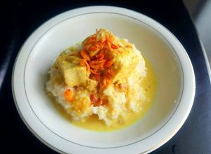 Foto resep Bubur Lemu Terik Tahu (bubur nasi)