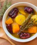 🌱 Chè Bí Ngô Chuối Táo Đỏ Xạ Hương