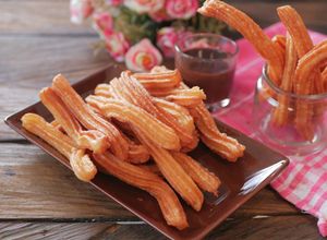 Foto resep Churros goreng enak crispy diluar lembut didalam