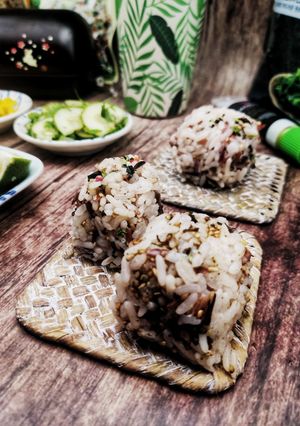 Une photo de ⭐⭐Onigiri furikake