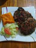 Torrejas de espinaca y chorizo