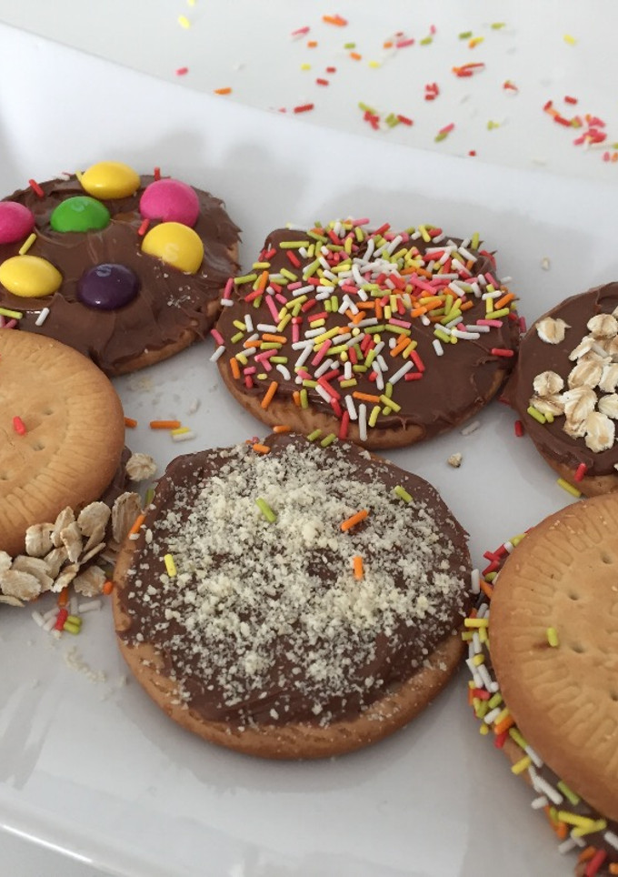 Una foto de Merienda para niños muy fácil