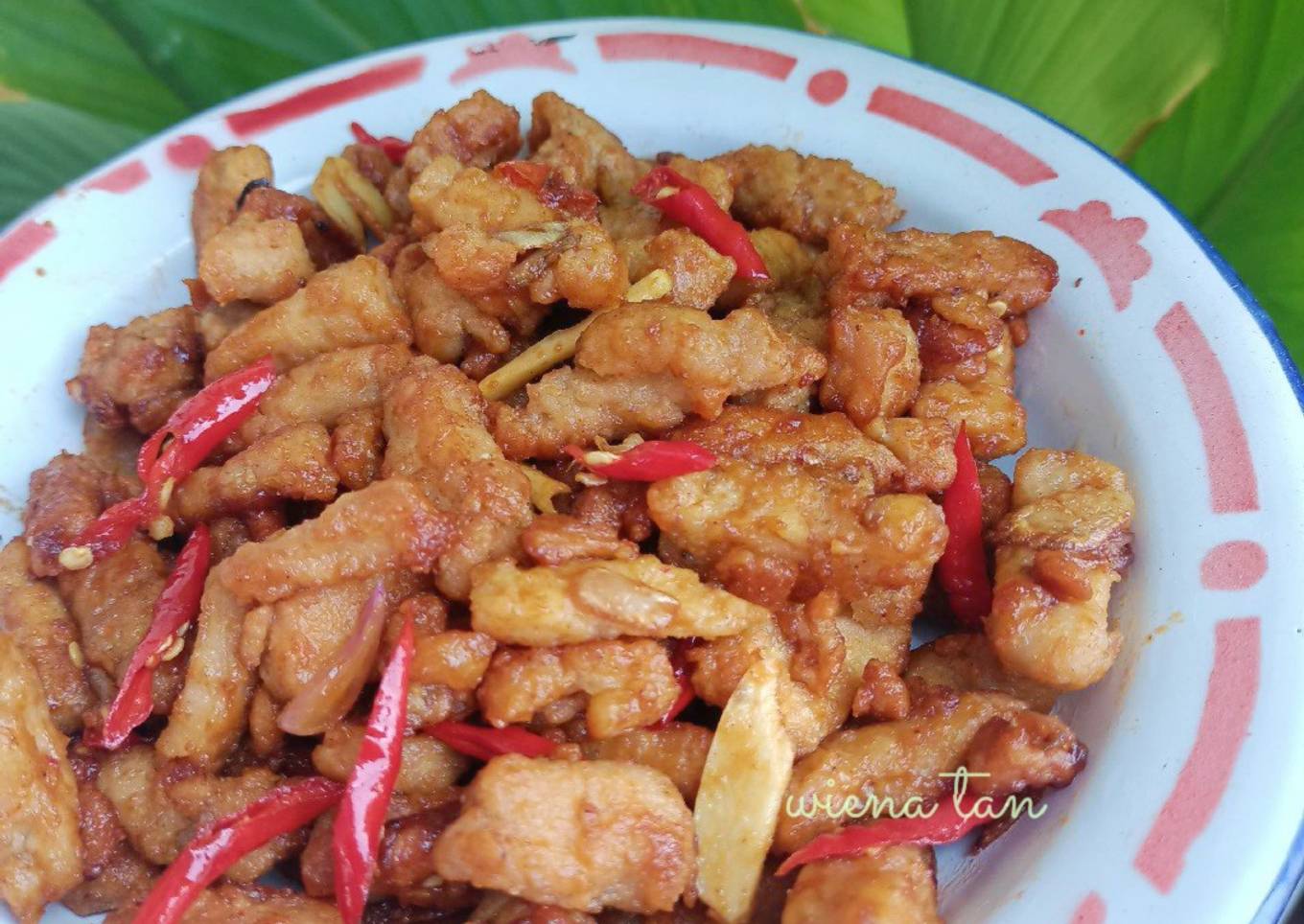 Tempe Goreng Siram Saus