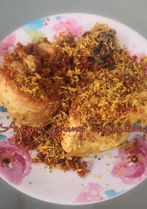 Foto resep Ayam Goreng Serundeng (Bumbu Racik)