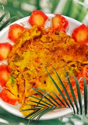 A picture of Jowar Carrot Dosa.