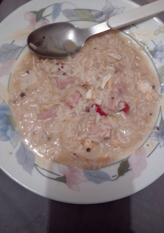 Una foto de Arroz en salsa pimienta