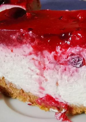 Sütés nélküli sajttorta recept fotója