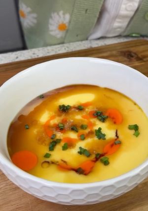 A picture of Steamed Egg (Ji Dan Gao).