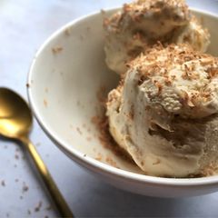 A picture of Tiramisù no-churn icecream.