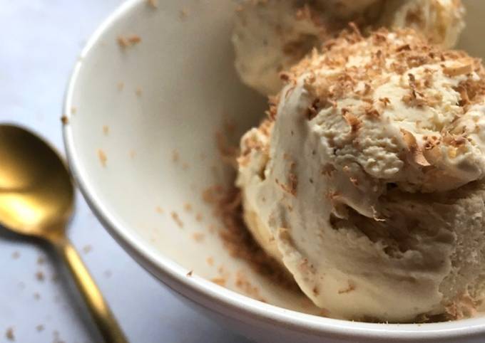 Tiramisù no-churn icecream