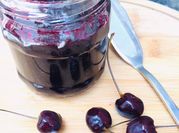 A picture of cherry preserves