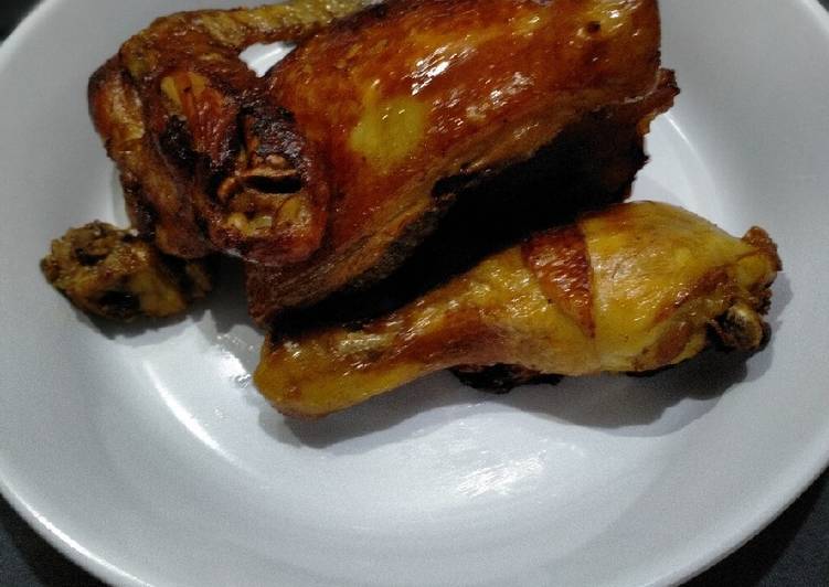 !IDE Resep 50. Ayam Goreng Bumbu Ungkep praktis menu masakan harian