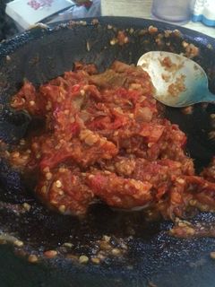 Foto resep Sambal pecel lele