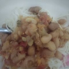 A picture of Spicy beans stew.