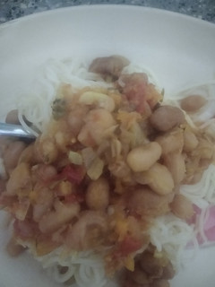 A picture of Spicy beans stew.