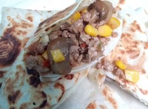 Una foto de Abanicos de carne molida