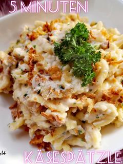 Blitz Käsespätzle Rezepthauptbild