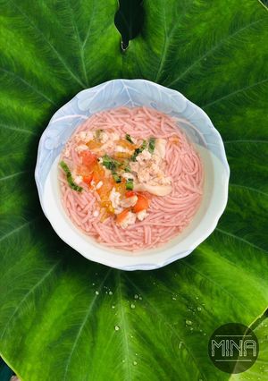 Hình của món Bún gạo lứt_ăn dặm.
