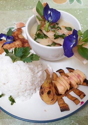 Foto resep Dory fillet with potato cream soup