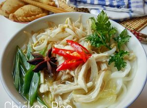 Foto resep Chicken Pho (Sup Ayam Vietnam)