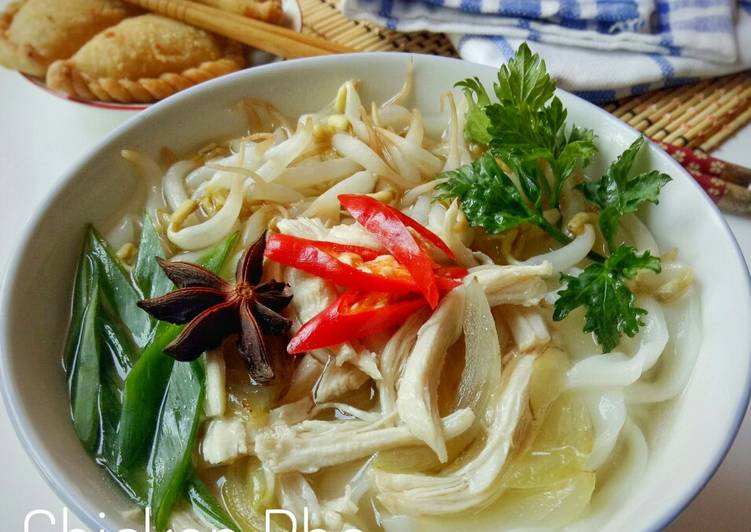 Resep Chicken Pho (Sup Ayam Vietnam) Anti Gagal