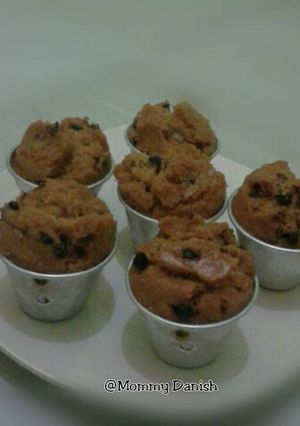 Foto resep Bolu Kukus Gula Merah Chococips (No Telur No Mixer)
