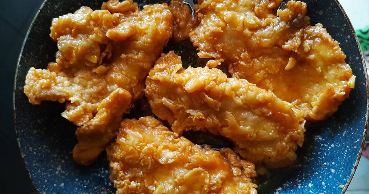 Resep Garlic Honey Butter Chicken oleh Desy Chamim Cookpad
