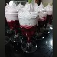 Turrón de Vino con salsa de vino y frutos rojos