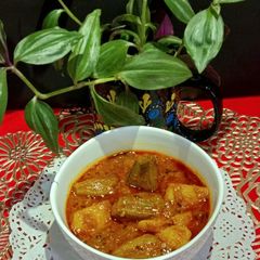 A picture of Pointed Gourd (Parwal) Curry Bengali Style.