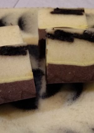 Foto resep Puding lapis roti tawar