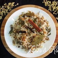 A picture of Moong Sprouts Pulao.