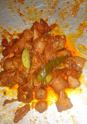 Foto resep Cumi asin mercon