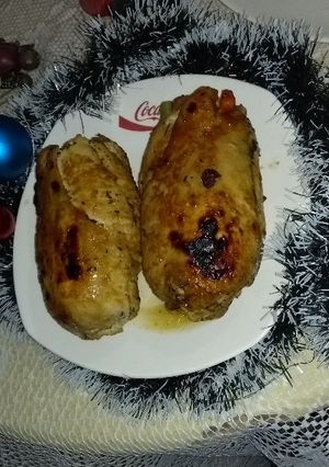 Una foto de Pechuga rellena