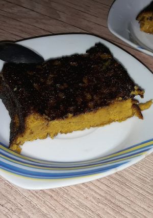 Una foto de Carrot cake vegano sin harina